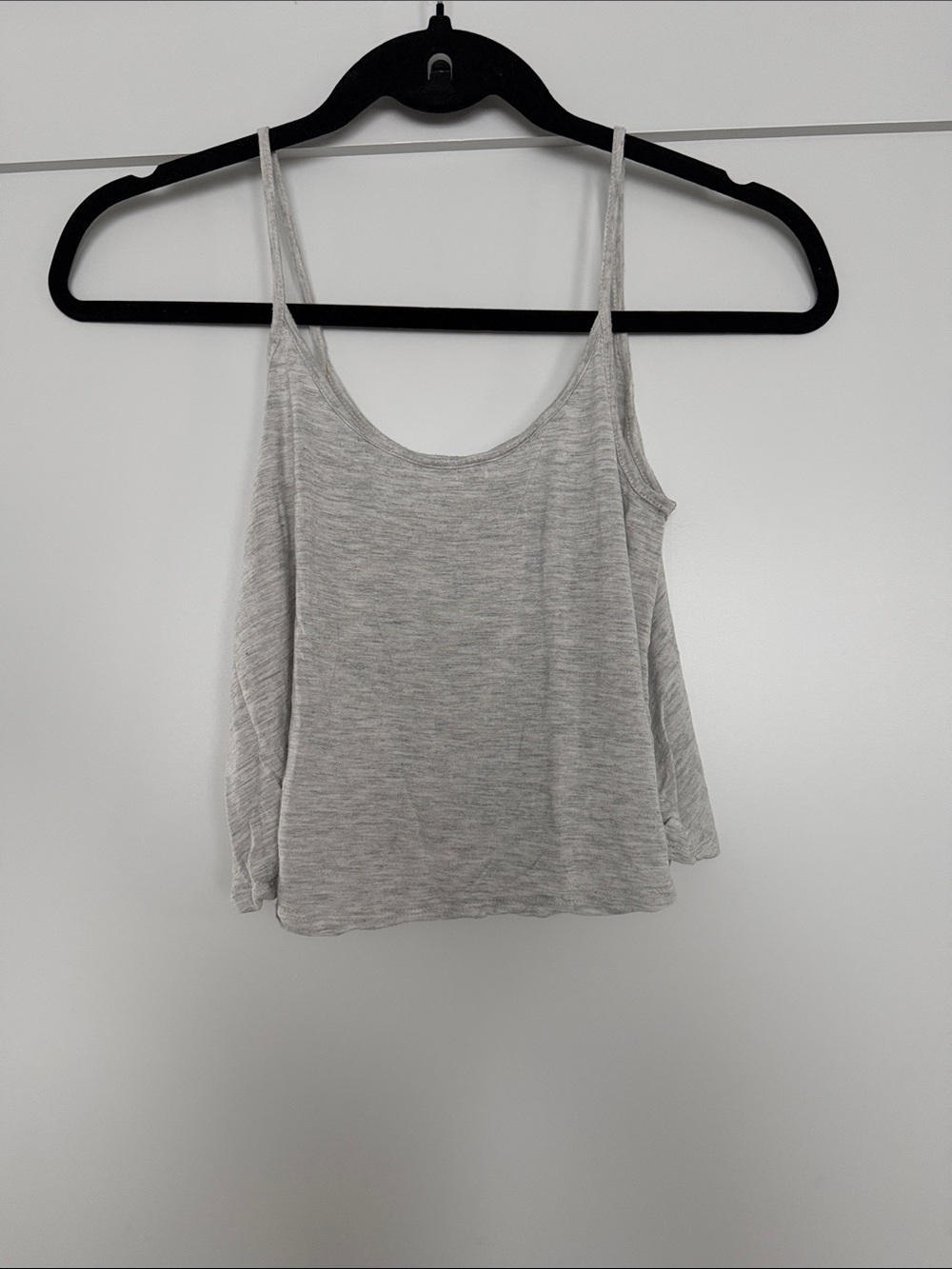 Divided Light Gray Spaghetti Strap Camisole